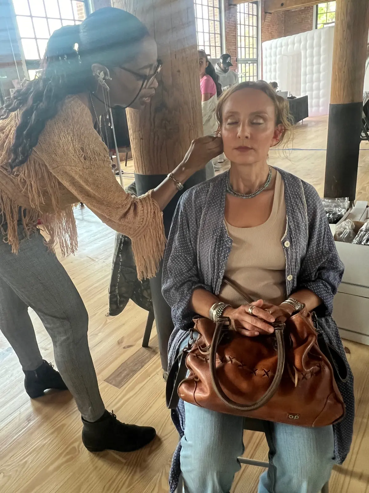 Ear wellness service at Yonkers Arts Weekend